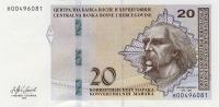 Gallery image for Bosnia and Herzegovina p83b: 20 Convertible Maraka